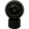 Bezdrôtový stolný ventilátor s LED displejom, čierna, pr. 13 x 19 cm