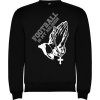 Superfutbal Pánska mikina football religion, čierna Veľkosť: XL