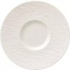 Podšálka kávová Villeroy & Boch Manufacture Rock 15,5 cm, biela (6 ks)