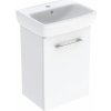 Geberit Selnova Square umývadlo so skrinkou 36 cm biela 502.742.00.1