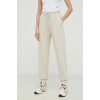 Bavlnené tepláky Calvin Klein Jeans béžová farba, jednofarebné J20J220676.PPYX M