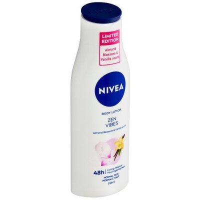 Nivea body Milk Zen Vibes Almond Blossom & Vanilla telové mlieko 250ml 98947