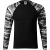 Malfini Camouflage LS M T-shirt MLI-16632 camouflage gray (186431) Black M