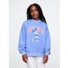 GAP Oversize detská mikina Gap & Disney VintageSoft Modrá XS