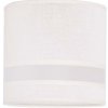 TK Lighting | Náhradné tienidlo ku stropnému a nástennému svietidlu ROXY E27, priemer 16 cm, biele | 8144