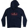 Pánska mikina Quiksilver, OMNI LOCKUP HOOD tmavo modrá,Červená S