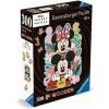 RAVENSBURGER Dřevěné obrysové Mickey a Minnie 300 dielov