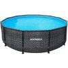 Bazén Florida 4,57 x 1,32 m, dekor - RATTAN, bez filtrácie