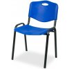 Dobse Konferenčná stolička ISO PLAST - modrá
