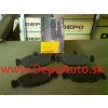 Opel Tigra 94-00 predné platničky /BOSCH /