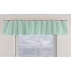 Dekoria Krátky záves na pútkach, mätová, 130 x 40 cm, Loneta, 133-37