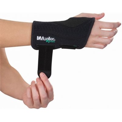 Mueller® Green, Fitted Wrist Brace, ortéza na zápästie Veľkosť: L/XL Ľavá
