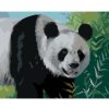 Diamondi Diamantové maľovanie - PANDA (D. RUSTY RUST) Rámovanie: bez rámu a bez vypnutia plátna, Rozmer: 40x50 cm