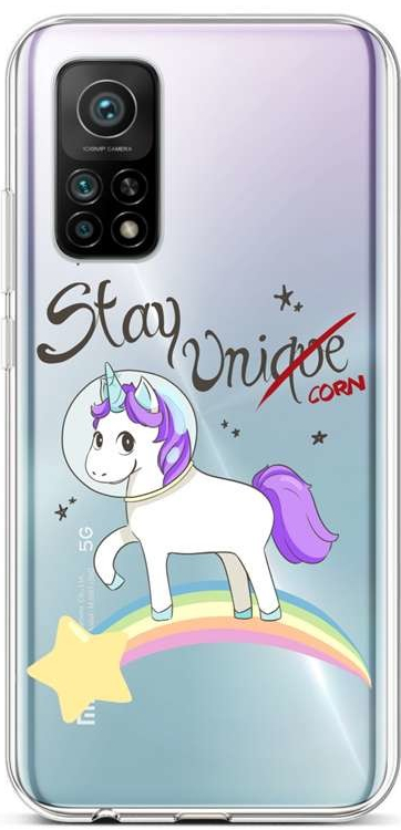 Púzdro TopQ Xiaomi Mi 10T Pro silikón Stay Unicorn
