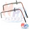 Elektroda ionizační BUDERUS Logamax Logatop / Logano AE142LP, AE134LP, AE434 / JUNKERS BOSCH - 87185760090