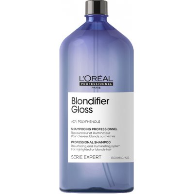 Rozjasňujúci šampón pre blond vlasy Loréal Professionnel Serie Expert Blondifier Gloss - 1500 ml - L’Oréal Professionnel