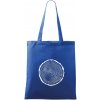Letokruhy 50 bez veku - Taška bavlnená - 42 x 38 cm ( Kráľovská modrá )