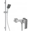 kielle Arkas I - Sprchový set s batériou, tyčou, hadicou a sprchovou hlavicou, chróm 10211SN10