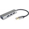 PremiumCord USB 3.0 Superspeed HUB 4-portový ku3hub4e