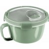 Dóza Curver® SMART TO GO ECO, 0,9L, jemná zelená, 9,6x15,7x15,7 cm, s uškom