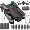 DRON E99 2x KAMERA 4K ZAWIS 500M OBCHÁDZANIE PREKÁŽOK WIFI+KUFOR PILOT