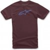ALPINESTARS tričko AGELESS maroon/blue - S