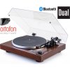 Dual CS 529 Walnut + Ortofon 2M BLACK (Audiofilský diaľkovo ovládaný plne automatický gramofónový prístroj pre náročných poslucháčov.)
