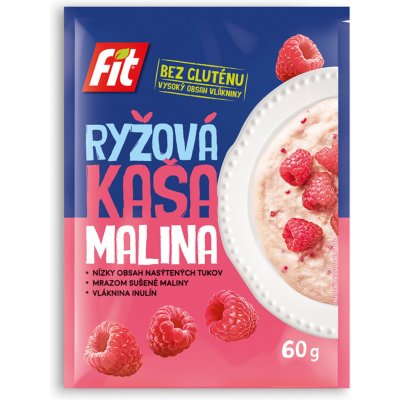 Fit Ryžová kaša Jahoda 60 g