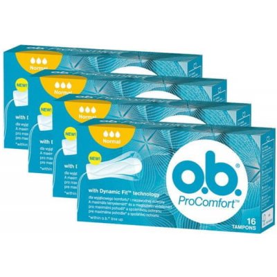 o.b. ProComfort tampony normal 14 x 16 ks