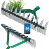 Aerátor obojstranný ručný vertikutátor na trávu 32x13 cm