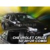 Deflektory na Chevrolet Cruze Combi od 2012 (+zadné)