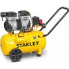 Stanley SXCMS1324HE - Kompresor tichý bezolejový 24l, 59dB(A)