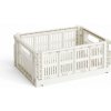 HAY Úložný box Colour Crate Medium, off-white