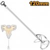INGCO Miešadlo maltoviny 120 x 600 mm M14