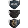 Rúška Vegas Golden Knights FOCO - set 3 kusy EU