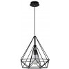 Lucide RICKY Pendant E27 D37 H40cm Black- 06496/37/30