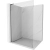 Mexen Kioto L, sprchová zástena Walk-In 55 x 200 cm, 8mm číre sklo, grafitový profil, 800-055-103-95-00