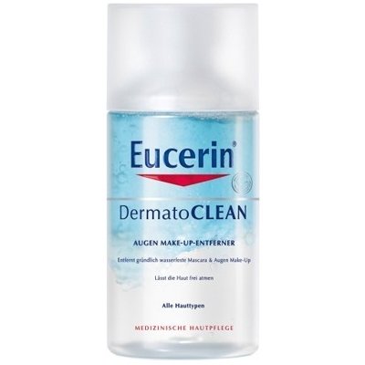 Eucerin odličovač voděodolného očného make-upu DermatoCLEAN 125 ml