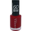 Rimmel London 60 Seconds Super Shine Nail Polish lak na nechty 313 Feisty Red 8 ml