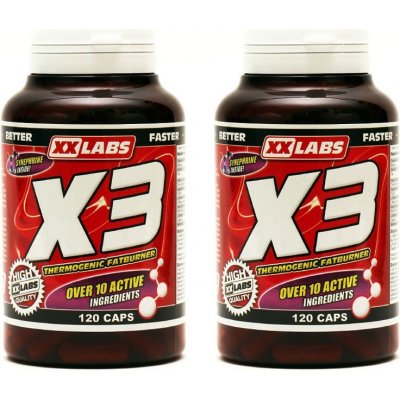 XXtreme Nutrition X3 Thermogenic Fatburner 120 kapsúl