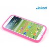 JEKOD Double Color TPU Case Pink pre Samsung i9505 Galaxy S4