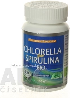 Nástoje zdraví Chlorella Plus Spirulina Bio 400 tabliet od 7,19 € -  Heureka.sk