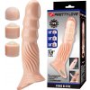 Pretty love - textured penis sheath with extenders