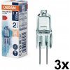 Osram | Sada 3x žiaroviek do rúry HALOSTAR G4/10W/12V 2700K - Osram | P225760-3ks