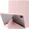 AppleKing puzdro s transparentnou zadnou stranou a origami stojanom na iPad Air 4 (2020) / Air 5 (2022) / Pro 11