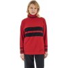 SVETER LA MARTINA WOMAN TRICOT TURTLE NECK WOOL BARBADOS CHERRY