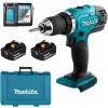 Makita aku vŕtačka 18V 2x3,0Ah 42 Nm DDF453RFE
