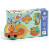 DJECO EDULUDO Puzzle Duo - Dopravné prostriedky