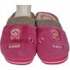 Detské papuče teplé chlpaté ružové Veľkosť 32/33