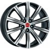 Mak Birmingham Gun Metal Mirror Face 9x22 5x108 ET45